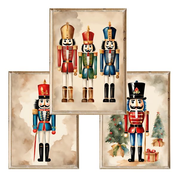 Zestaw 3 plakatów Nutracker BW