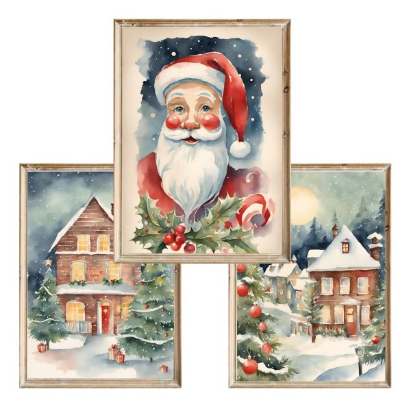 Zestaw 3 plakatów Postcards BW