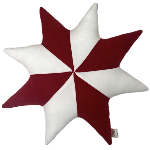 Dekoracyjna poduszka świąteczna Gwiazda 47cm LU