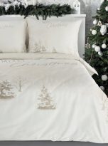 Posciel-Swiateczna-220×200-cm-SNOWFLAKE-Komplet-Zimowy-Na-Prezent-Eurofiran-Stan-opakowania-oryginalne
