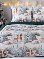 Posciel-swiateczna-dwustronna-Komplet-160×200-na-zamek-LAS-ZIMOWY-Kod-producenta-472784