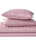 pościel adamaszek róż