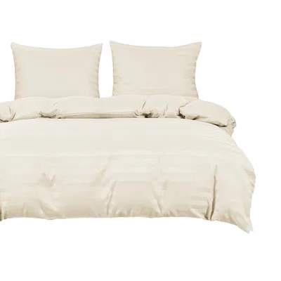 Komplet pościeli pasy ecru Ramiro MM