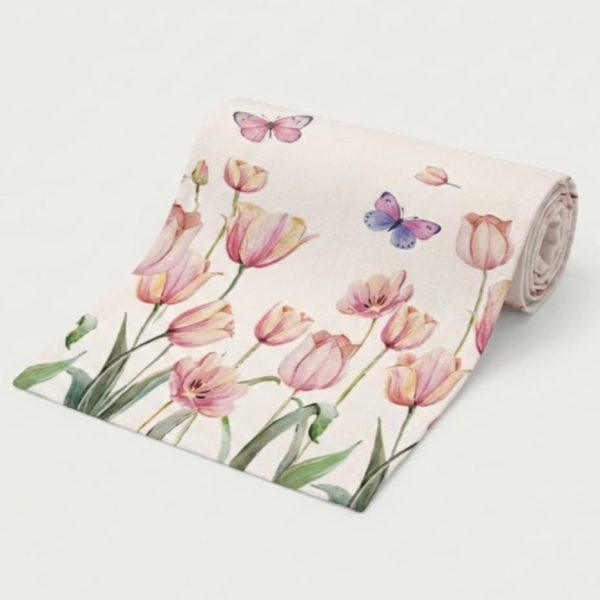 Bieżnik na stół tulipany nse