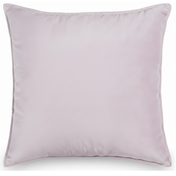 Poszewka na poduszkę aksamitna pastelowy liliowy 45x45 cm ns