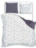 3d illustration of bed in the bedroom. View from the top bed