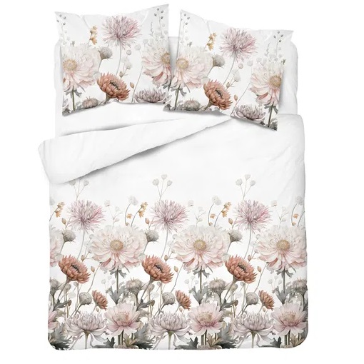 Komplet pościeli bawełnianej Kwiaty na łące 5482B MM