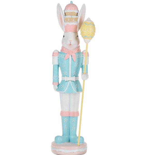 Ozdoba wielkanocna pastelowy królik BM